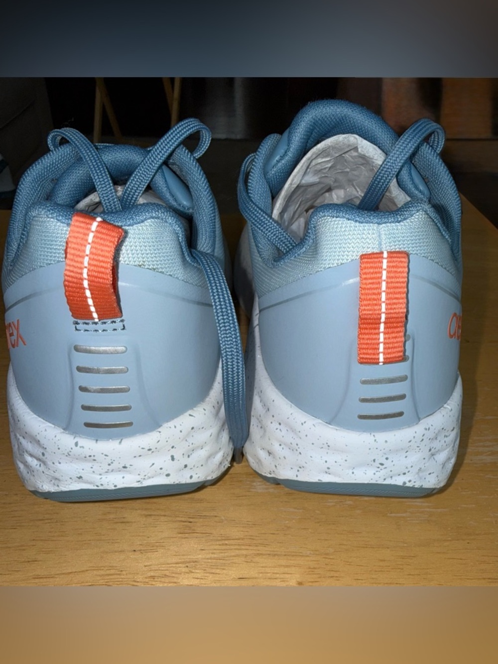 Aetrex “Danika” Light Blue Athletic Sneakers - Picture 4 of 7